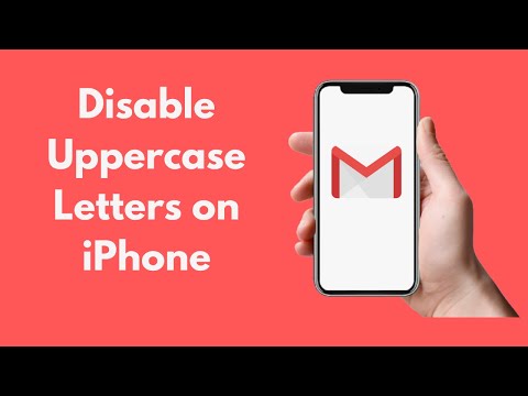 How to Disable Uppercase Letters on iPhone UPDATED
