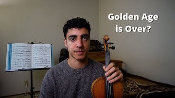 Why No One plays Like the Golden Age Violinists Anymore