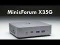 MinisForum X35G Mini PC with Core i3-1005G1 and ThunderBolt 3