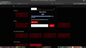 CTF First Blood 2019 - Secreto