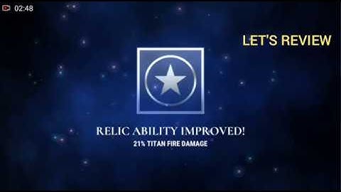 Dawn Of Titans RELICS EASY UPGRADE 100% GUARANTEE