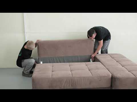 Видео: Как да сглобим диван 