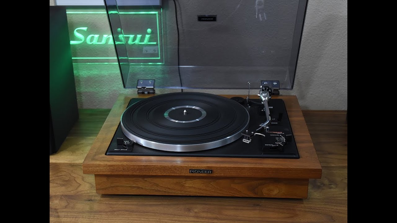 Platine vinyle Pioneer PL-A35 entièrement révisée avec garantie.