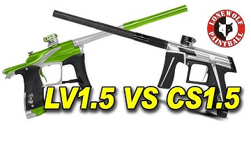Planet Eclipse CS 1.5 vs LV 1.5 Marker Comparison | Lone Wolf Paintball Michigan