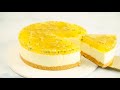 No Bake Passion Fruit Cheesecake | 免焗百香果芝士蛋糕 | Gâteau fromage aux fruits de la passion sans cuisson