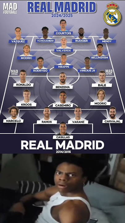 Real Madrid 2024/2025 vs Real Madrid 2014/2015 ⚪️⚪️