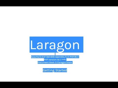 สอนการติดตั้งโปรแกรม Laragon สำหรับเขียน PHP ลง Joomla เขียน Laravel Node.JS บน Windows