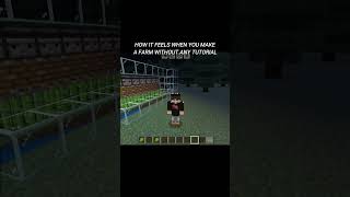 😭🙃 HOW IT FEELS MAKING A FARM WITHOUT ANY TUTORIAL 🌾💀