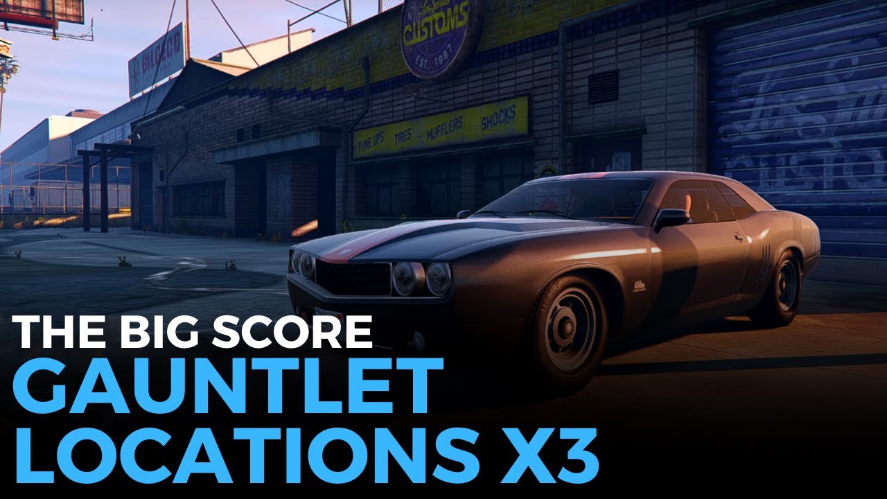 GTA 5 PS5 Gauntlet (x3) All Gauntlet Car Locations GTA V Gameplay