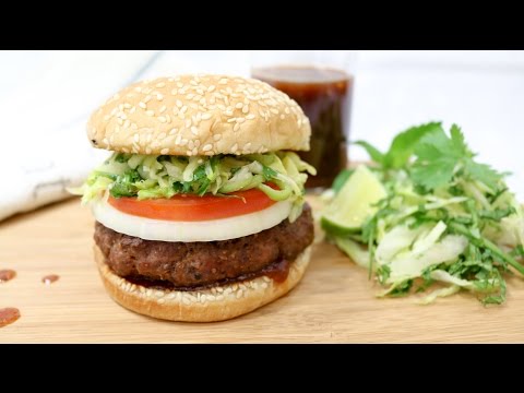 Thai Style Burger แฮมเบอร์เกอร์ซอสมะขาม-International Burger Challenge - Episode 106