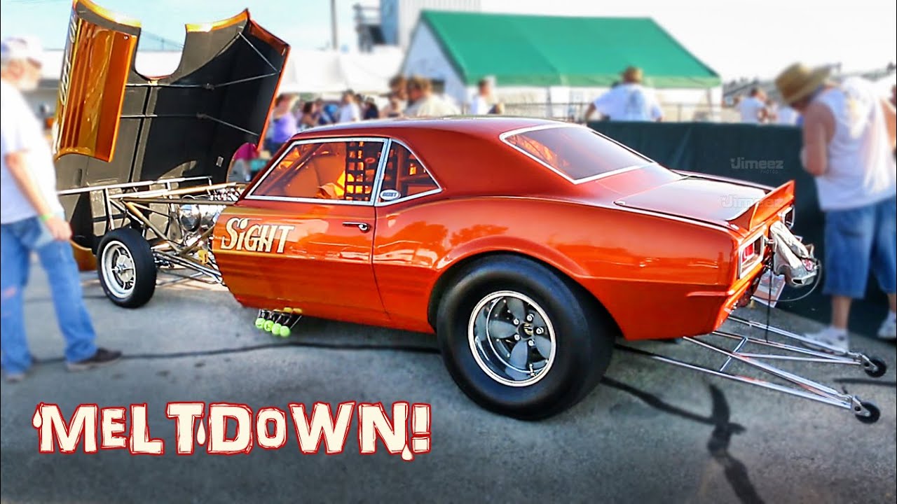 MELTDOWN DRAGS! PIT MONTAGE! PRE '66 DRAG CARS! BYRON DRAGWAY! YouTube