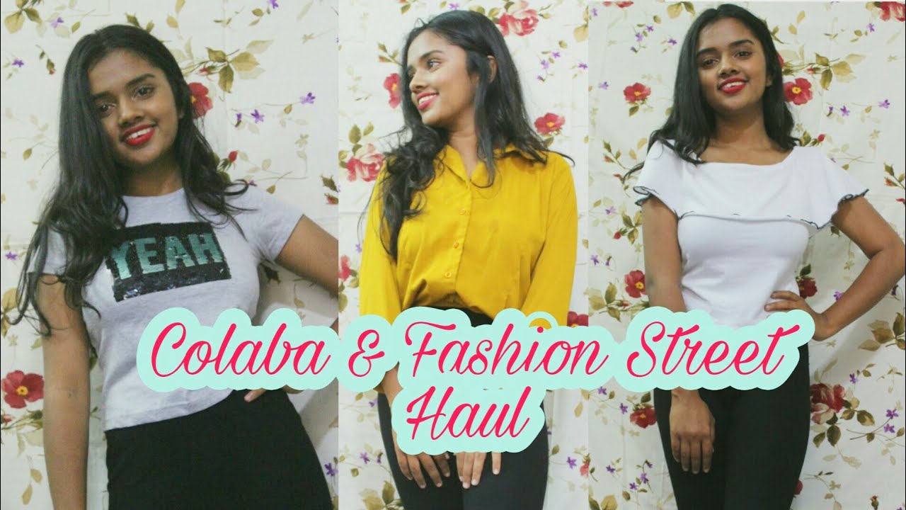 Colaba & Fashion Street Haul Mumbai thebrowndaughter YouTube