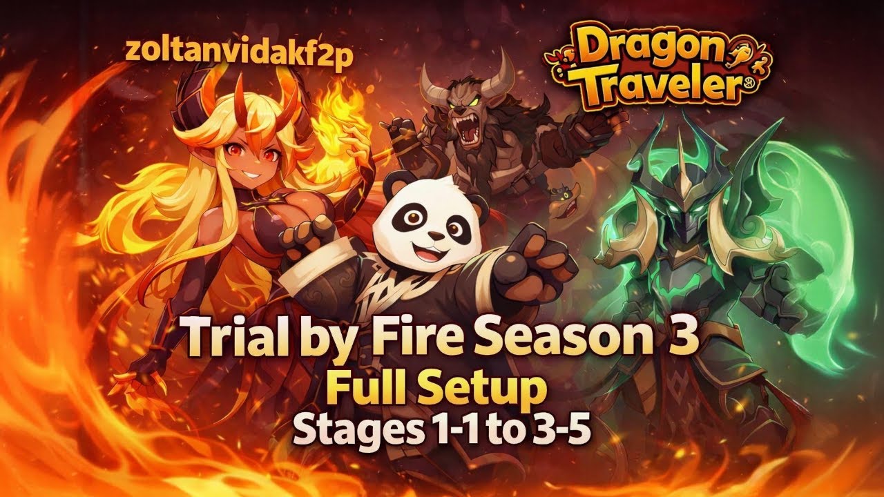 Trail By Fire, 3 сезон, этапы 1-1 – 3-5, Путешественник-дракон.