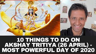 10 THINGS TO DO ON AKSHAY TRITIYA (26 APRIL) - MOST POWERFUL DAY OF 2020