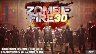 Baru ! Game FPS Zombie Seru Offline - Zombie Fire 3D Android screenshot 5