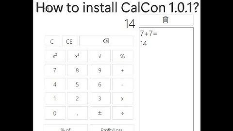 How to Install CalCon 1.0.1 on Windows 10? | CalCon 1.0.1 | CalCon Calculators and Converters