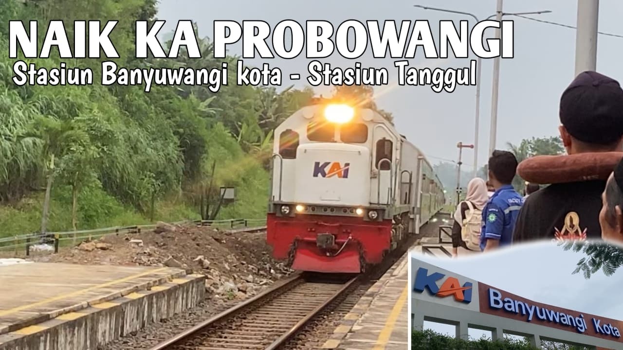 Naik kereta Api Termurah dari Banyuwangi ke Surabaya! Hanya 50Ribuan saja, On trip KA 298 Probowangi