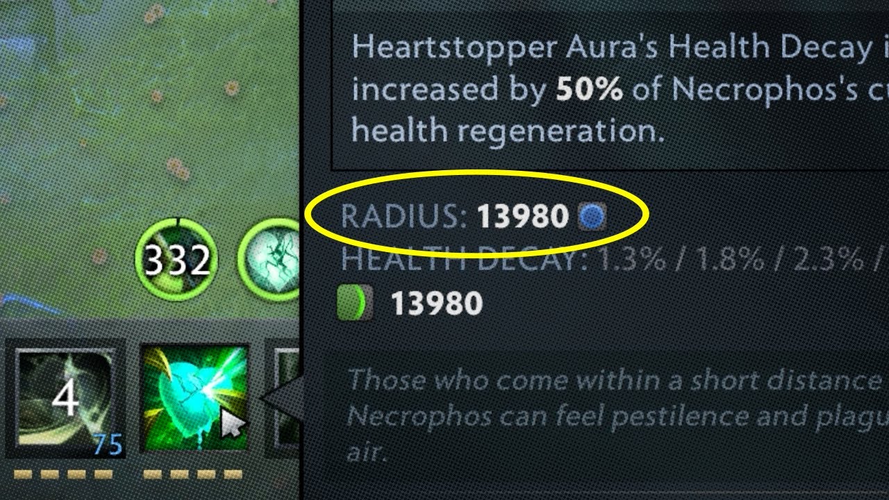 Necrophos reaches 14000 radius Heartstopper Aura and kills the whole map ft. 