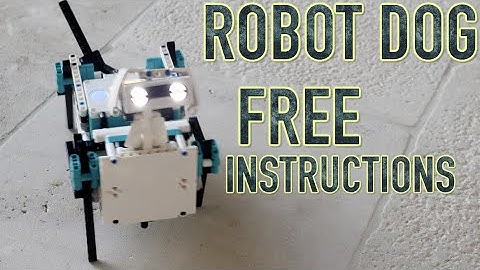 Robot Dog - Ressi 37- LEGO Mindstorms Robot Inventor 51515 - Free Instructions