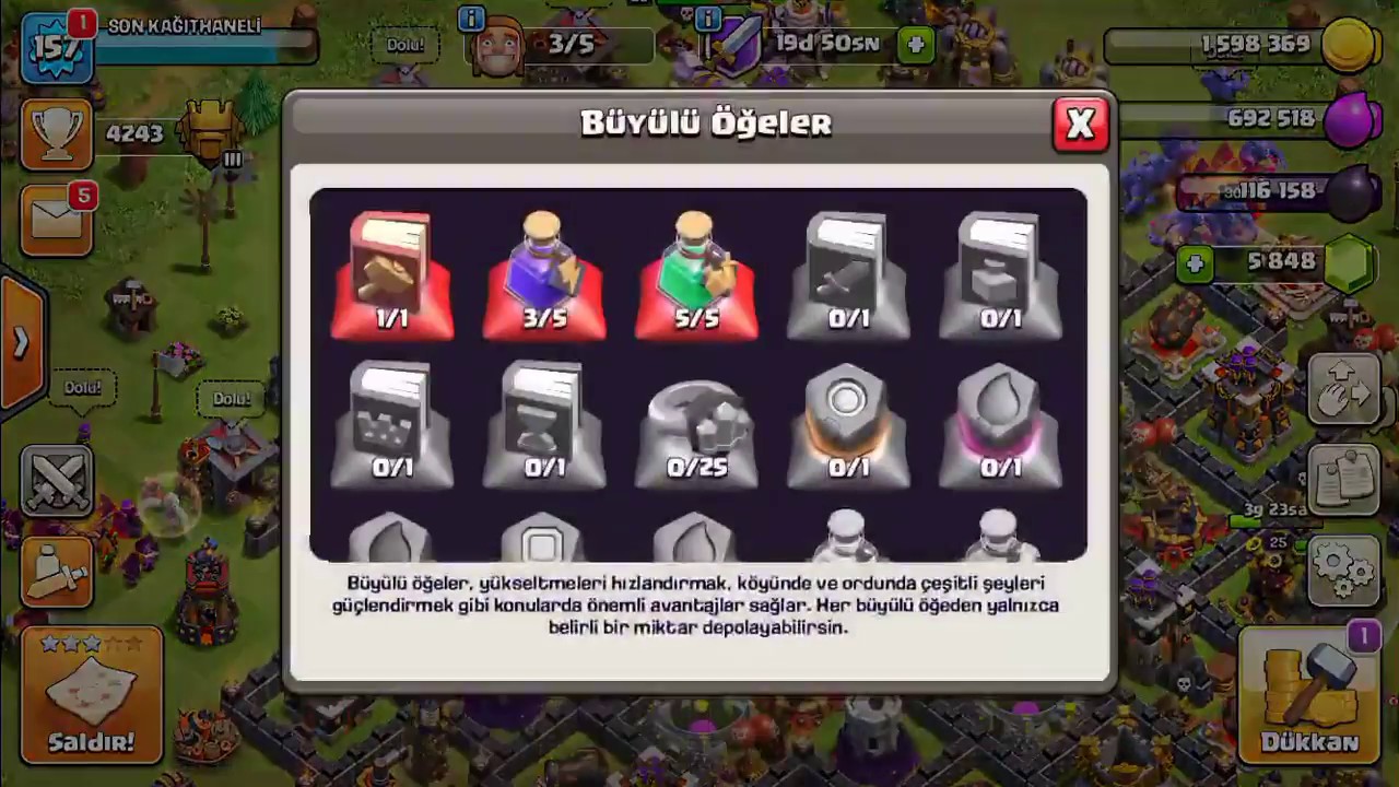 Clash Of Clans | İNŞAATÇI ALTINI RÜNÜ