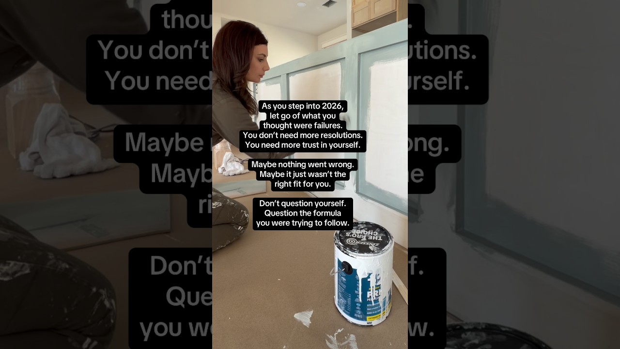 Repaint the wall in a shade that is true to you. #goals #diy #mindset