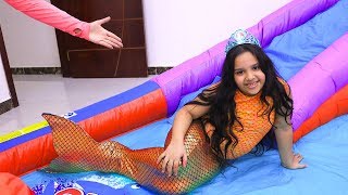 شفا تحولت لحورية البحر الصغيرة !  !Shfa turned to a little mermaid