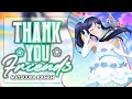 Thank you, FRIENDS!! - Matsuura Kanan Solo ver.  [KAN/ROM/ENG Full Lyrics]