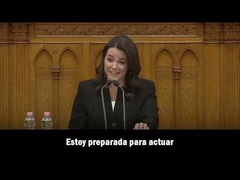 Elección de Kataline Novak como Presidenta de Hungría