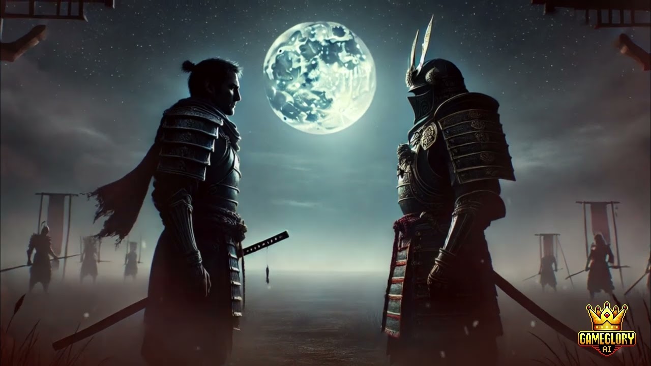 Lunar Ronin: Moonlit Blade of Silent Justice in the Cosmic Shadows 🌙⚔️ 