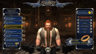 LOTRO Stout-Axe Dwarf Burglar Character Creation and Tutorial