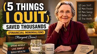 5 Things I Quit These | Saved Thousands (Financial Minimalism)