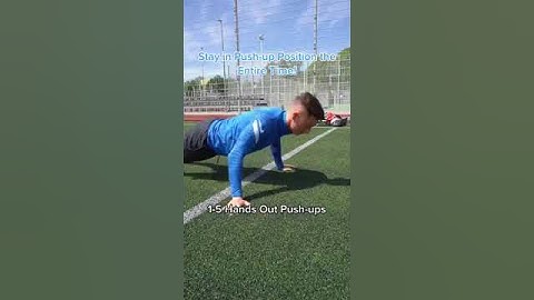 Advanced Push-Up Finisher for Footballers #shorts