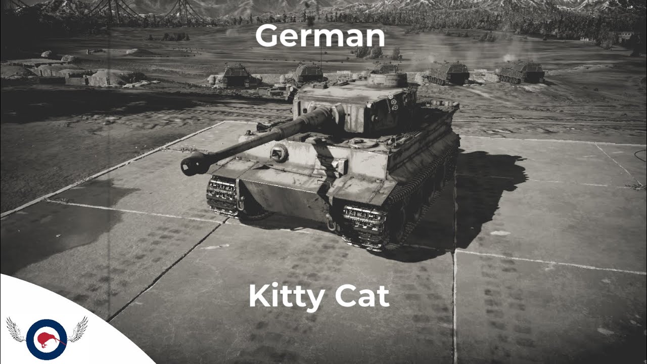 War Thunder - Tiger H1 "There is a barn!" feat. Seven and Cronal