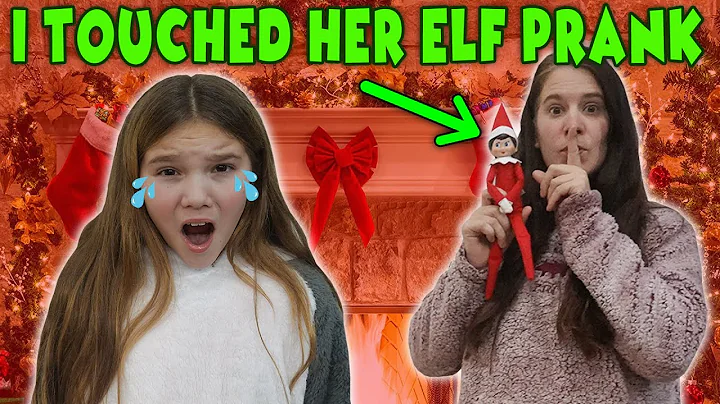 I Touched The Elf On The Shelf Prank On Carlie!