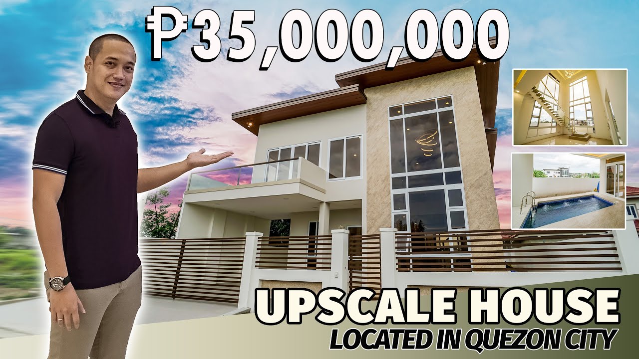 House Tour QB35 Upscale Modern House and lot for sale Brittany