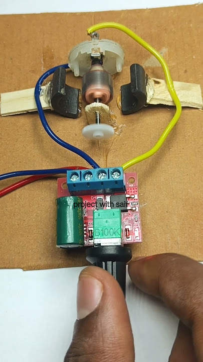 Dc motor rpm testing with controller #dcmotor #rpm #tech #experiment #youtubeshorts #shorts
