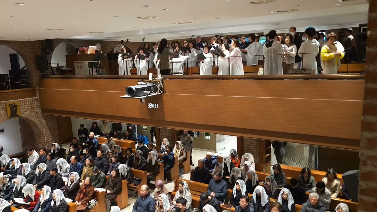 2026년2월22일 #영성체특송 #가해 #사순1주 #주님은당신깃으로 #작곡한아름#한아름