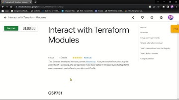 Interact with Terraform Modules || GSP751 || Google Cloud Lab Solution