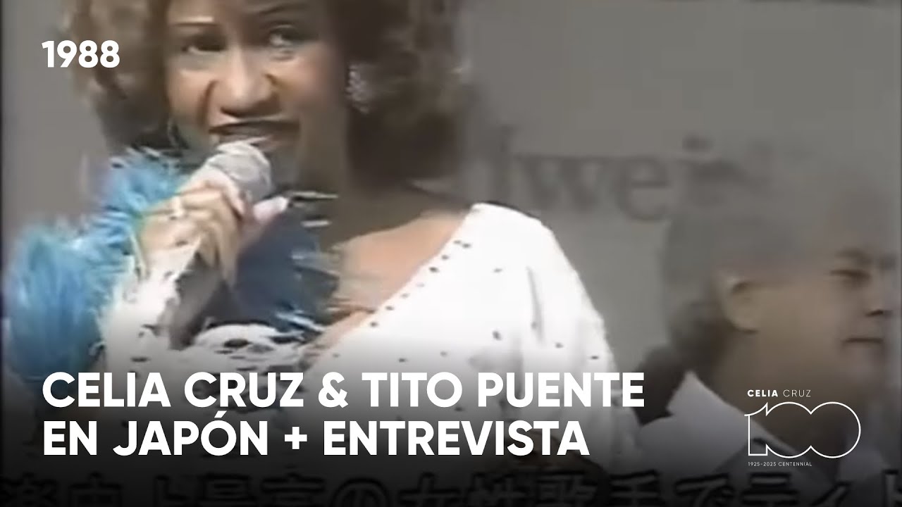 Celia Cruz cantando en Japonés en el Budweiser Newport Jazz
