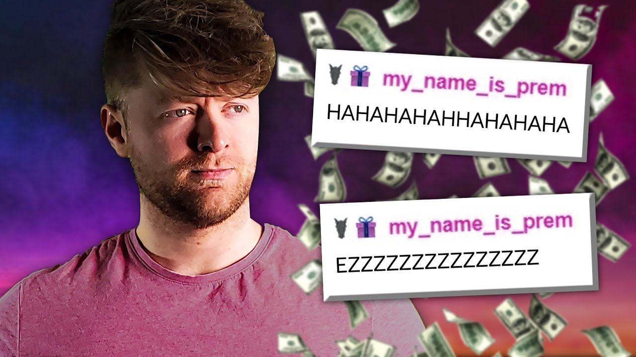 COCKY PLAYER gets DEMOLISHED for $250, on YouTube