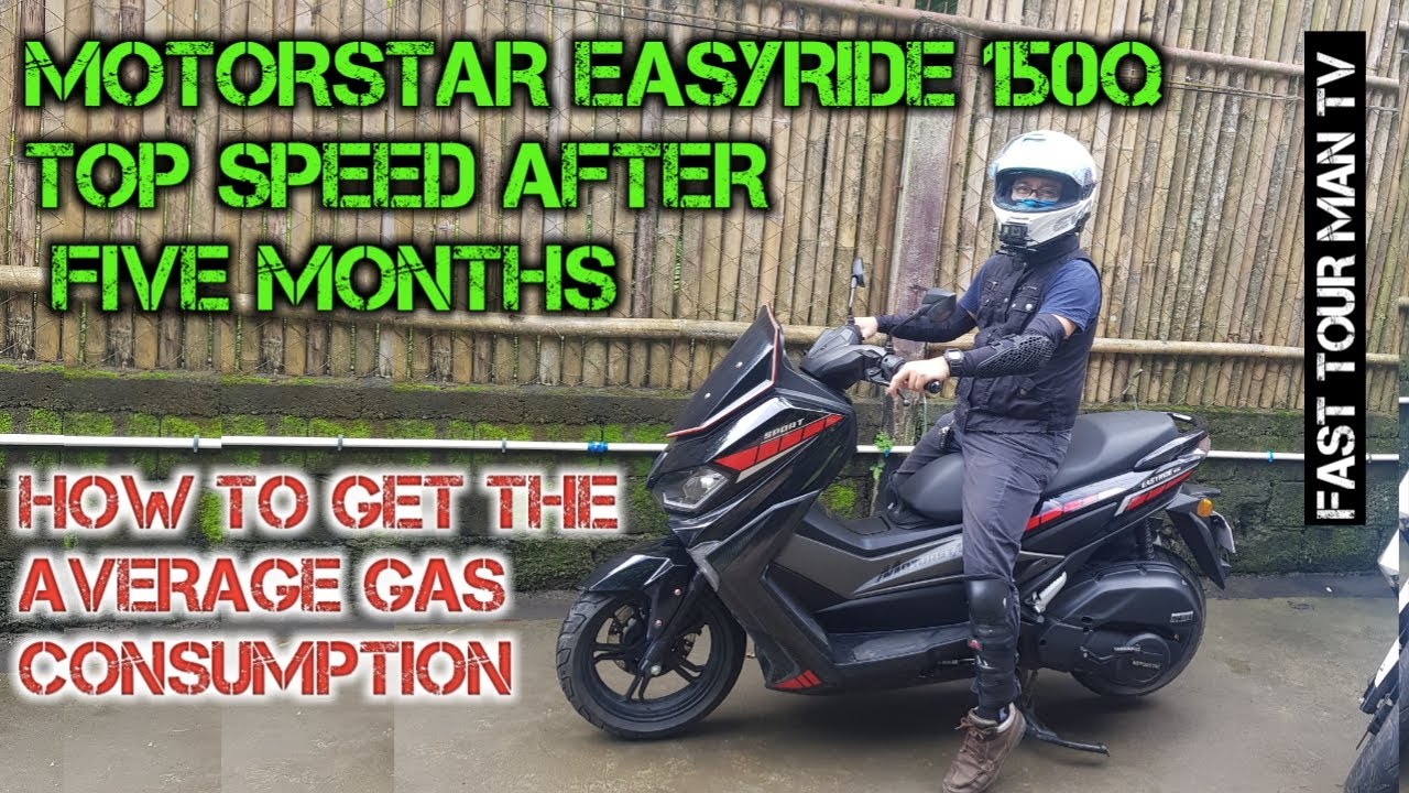 MOTORSTAR EASYRIDE 150Q TOPS SPEED AFTER FIVE MONTHS SULIT BA ANG