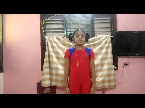 S  M  Sahana| Aadi (Y155) Yoga Kids Contest | Senior Kid category (7-15 years)