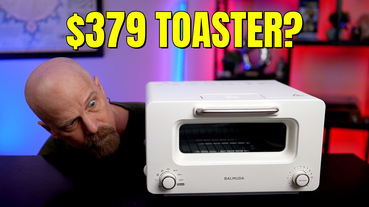 $379 for Toast? Testing the Balmuda Toaster Pro! - YouTube