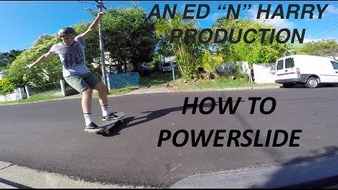 #1 | HOW TO POWERSLIDE ON A SKATEBOARD | EASIEST WAY!!!