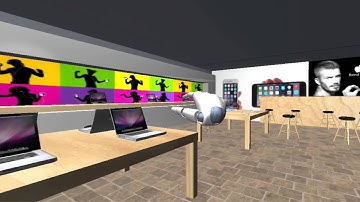 Virtual Environment with Leap Motion by Bo Han