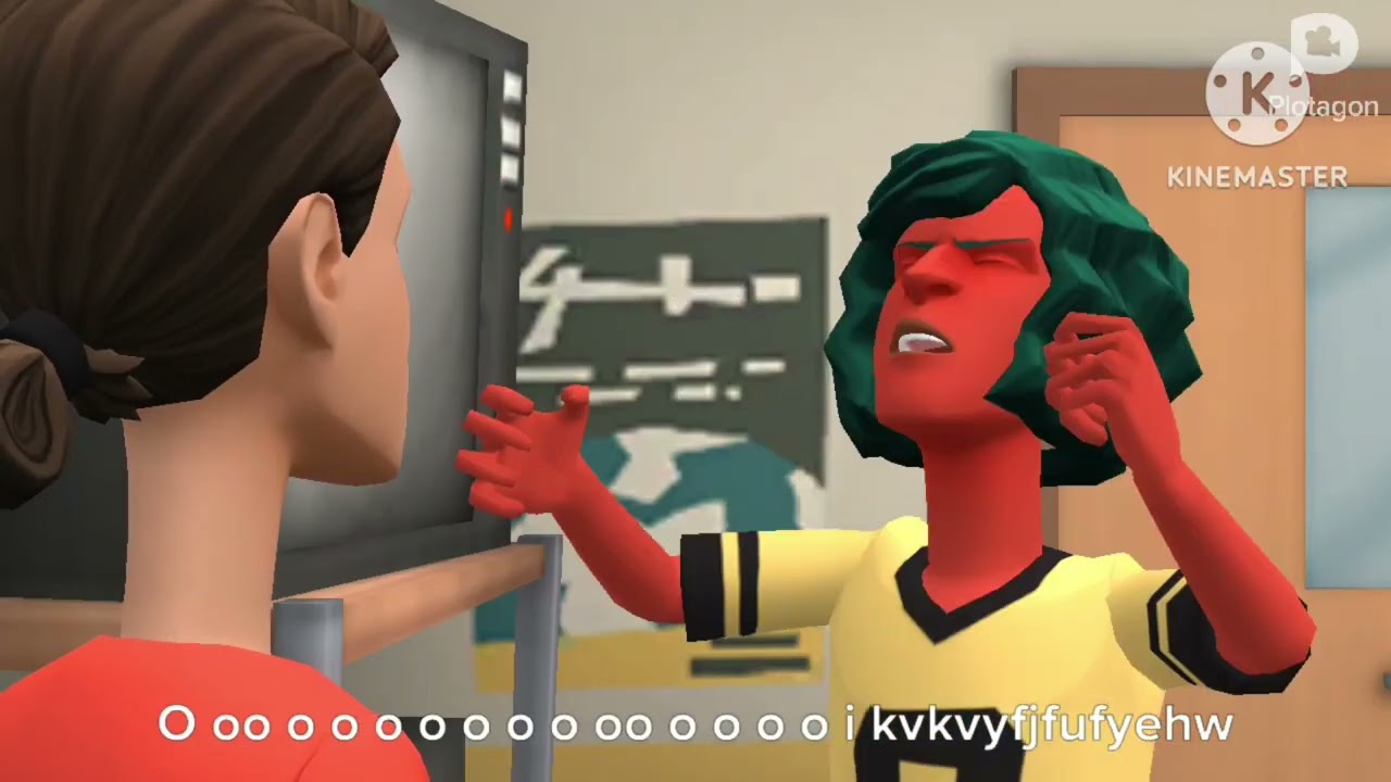 Ernesto se porta mal como un bebe en la escuela/castigado