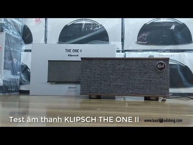 Trải nghiệm chất âm loa không dây Klipsch The One II | SOUND TEST KLIPSCH THE ONE II