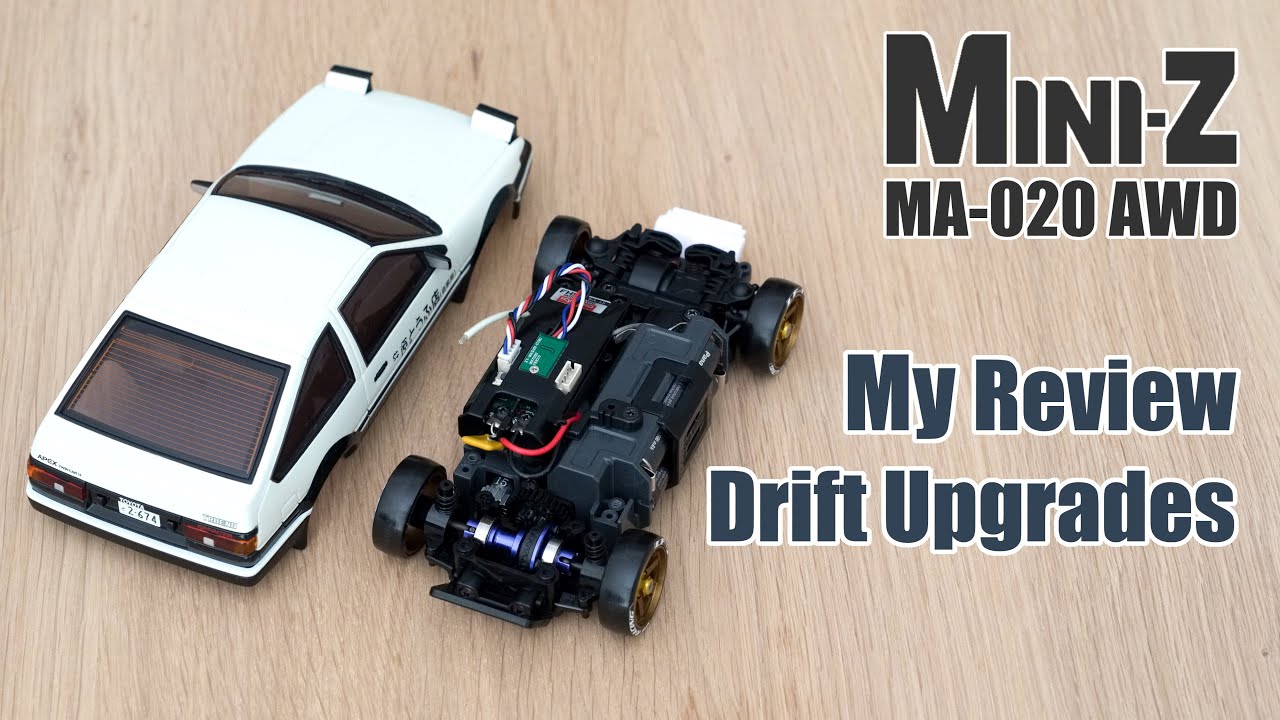 Kyosho Mini-Z AWD MA-020 Review and Drift Upgrades