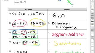 GeomCP 2.5 Proving Segment Relationships