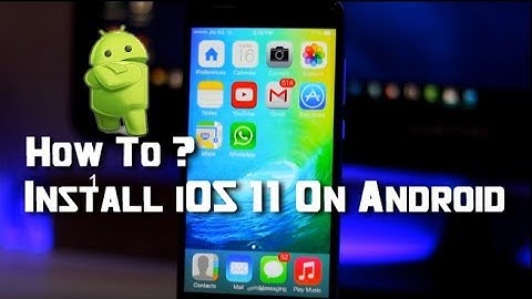 How to make android look like iOS 11 [2017]